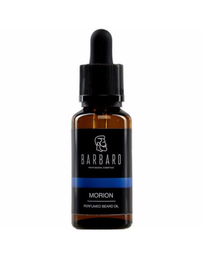 Парфюмированное масло для бороды Barbaro Morion, 30 мл.