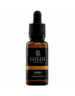 Парфюмированное масло для бороды Barbaro Amber, 30 мл.