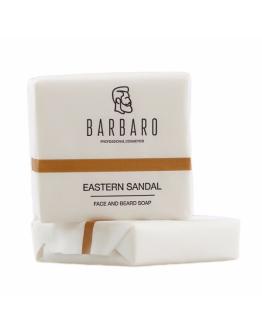 Мыло для лица и бороды Barbaro "Eastern sandal", 90 гр.