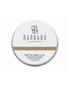 Матовая глина для укладки волос Barbaro, 60 гр.