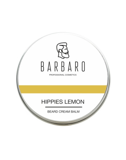 Крем-бальзам для бороды Barbaro "Hippies lemon", 50 гр.