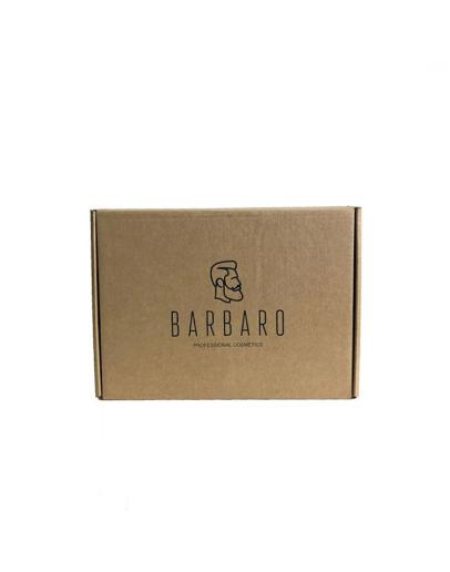 Подарочная брендированная коробка крафт большая BARBARO (200*150*50)